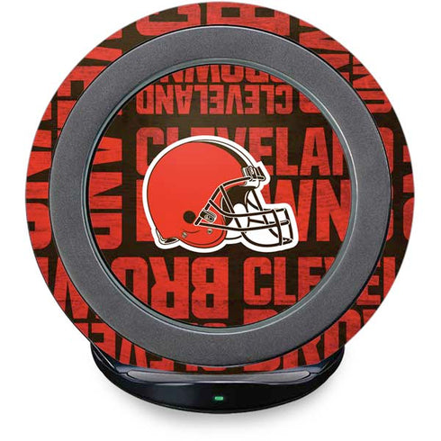 NFL Cleveland Browns - Blast Fast Charge Wireless Charging Stand Skin